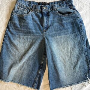 ASOS Blue Denim Men Shorts